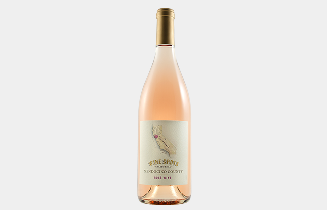 Wine Spots Mendocino County Rose